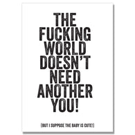 Don'T Need Another You, New Baby Card